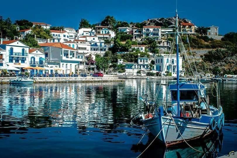 דירות אבדילוס Panoramma Hause, Kampos Evdilou,Ikaria מראה חיצוני תמונה