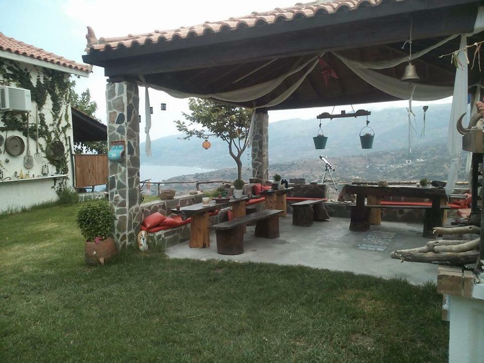 דירות אבדילוס Panoramma Hause, Kampos Evdilou,Ikaria מראה חיצוני תמונה