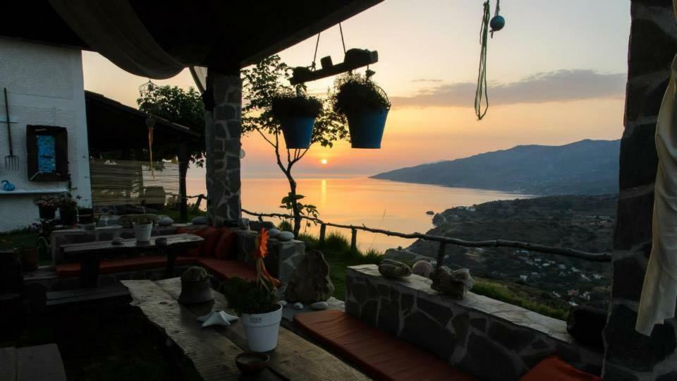 דירות אבדילוס Panoramma Hause, Kampos Evdilou,Ikaria מראה חיצוני תמונה